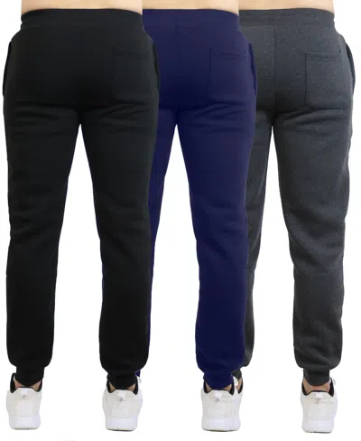 Blue Ice Men's 3-pack Slim-fit Pants In Multi