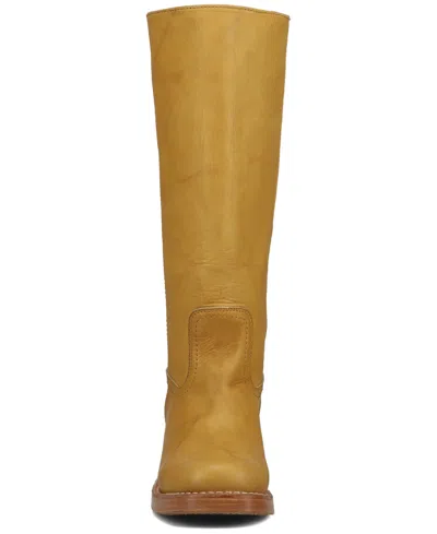 Frye Campus Knee High Boot In White