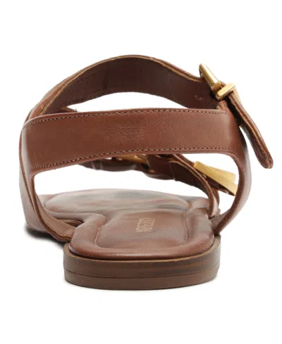 Arezzo Women's Paige Flat Sandals In Brown