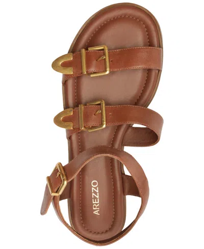 Arezzo Women's Paige Flat Sandals In Brown