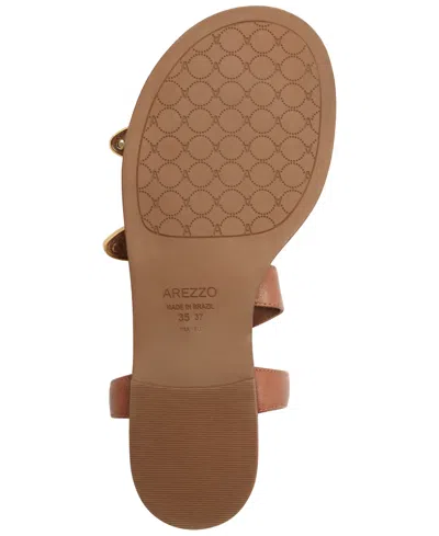 Arezzo Women's Paige Flat Sandals In Brown