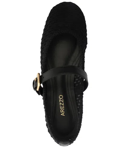 Arezzo Abby Ballet Flat In Black