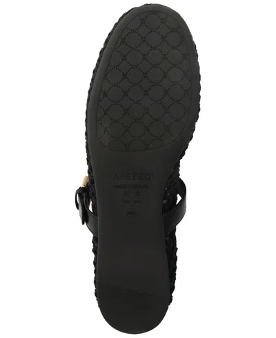 Arezzo Abby Ballet Flat In Black