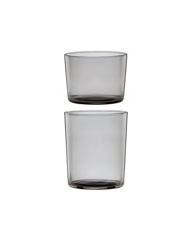 Oneida Stackables Smoke Drinkware, Set Of 12