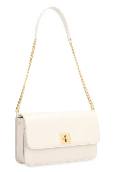 Golden Goose Gioia Bag Leather Crossbody Bag In White