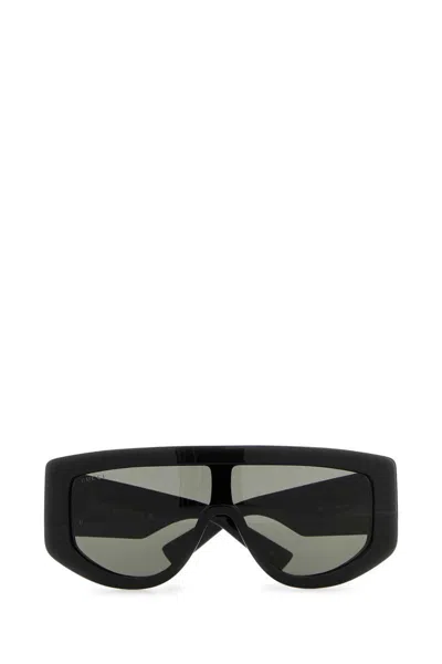 Gucci Women Black Acetate Sunglasses In Black