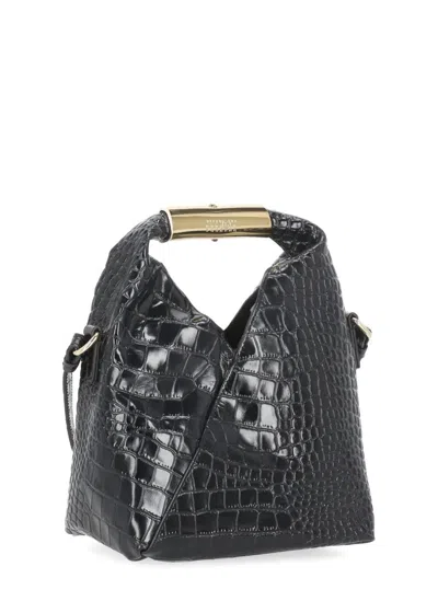 Mm6 Maison Margiela Japanese Small Crossbody In Black