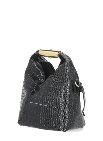 Mm6 Maison Margiela Japanese Small Crossbody In Black