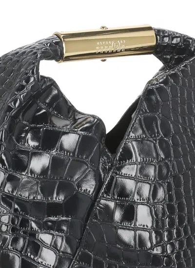 Mm6 Maison Margiela Japanese Small Crossbody In Black