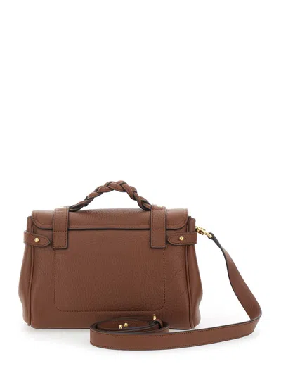 Mulberry Mini Alexa Grain In Brown