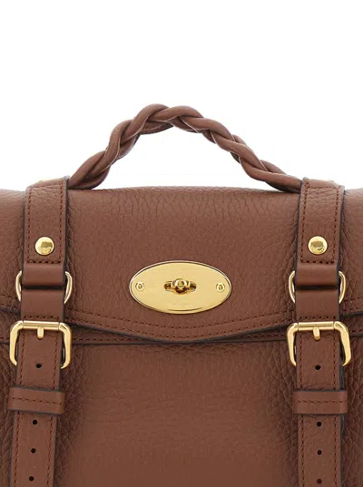 Mulberry Mini Alexa Grain In Brown