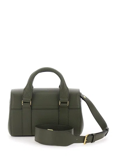 Mulberry Mini Heritage Bayswater T Scg In Green