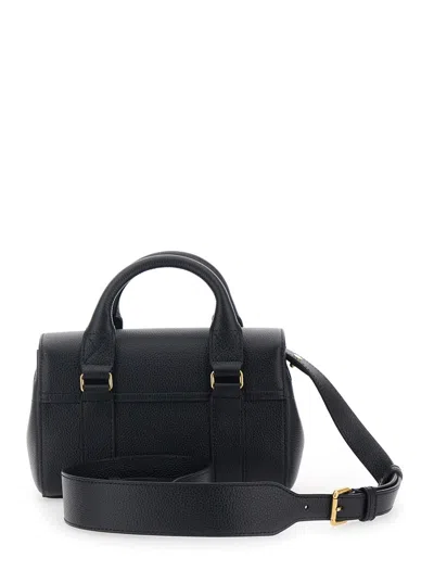 Mulberry Mini Heritage Bayswater T Scg In Black