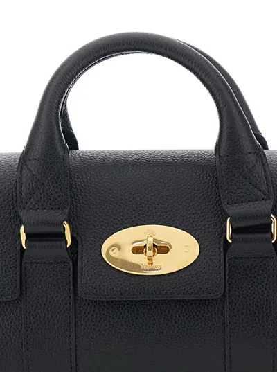 Mulberry Mini Heritage Bayswater T Scg In Black