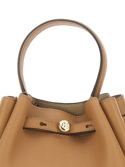 Tory Burch Tiramisu Romy Bucket Bag In Brown