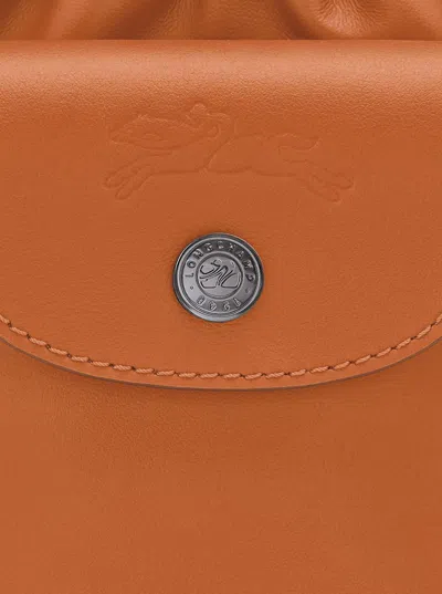 Longchamp 'le Pliage Xtra' Brown Crossbody Bag With Drawstring Closure And Adjustable And Removable Shoulder S In Brown