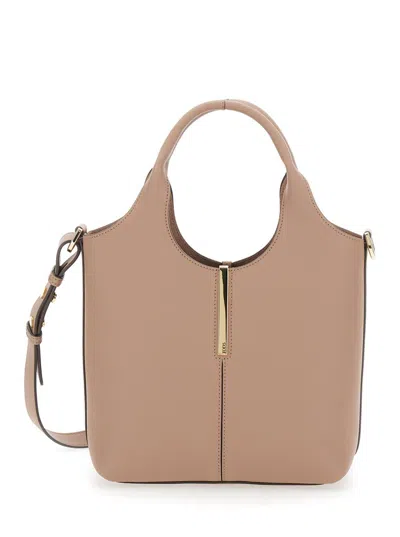 Tod's Ebr Due Manici Mini In Neutral