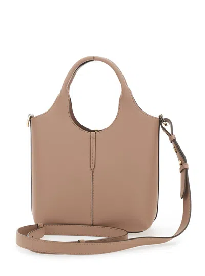 Tod's Ebr Due Manici Mini In Neutral