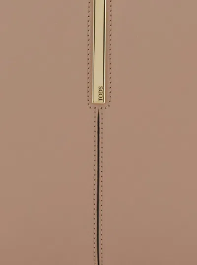 Tod's Ebr Due Manici Mini In Neutral