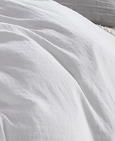 Dkny Pure Comfy Cotton Duvet Cover, Full/queen In White