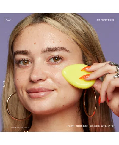 Nyx Professional Makeup Plump Right Back Electrolytes Plumping Primer Serum - 1.01 oz In Transparent