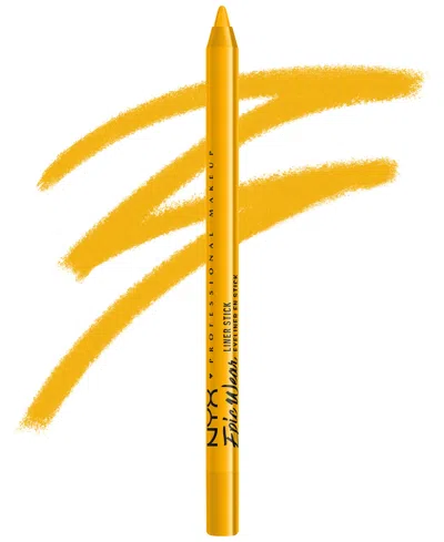 Nyx Professional Makeup Epic Wear Liner Stick Long-lasting Eyeliner Pencil In Yellow