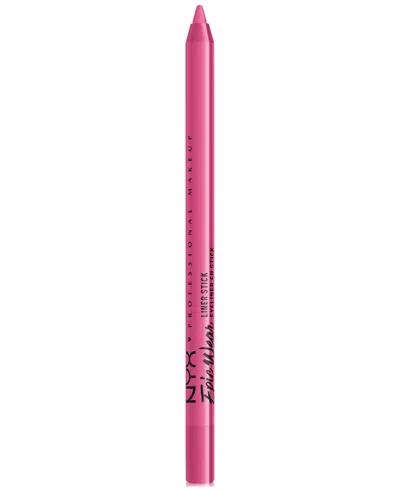 Nyx Professional Makeup Epic Wear Liner Stick Long-lasting Eyeliner Pencil In Pink