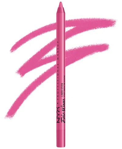 Nyx Professional Makeup Epic Wear Liner Stick Long-lasting Eyeliner Pencil In Pink
