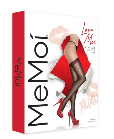Memoi Women's Love Thigh High Stockings In Multi