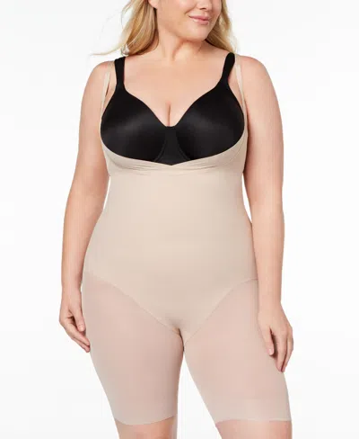 Miraclesuit Women's Sexy Sheer Extra Firm Wear Your Own Bra Thigh Slimmer 2781 In Brown