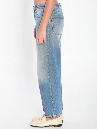 Gucci 5-pocket Straight-leg Jeans In Blue
