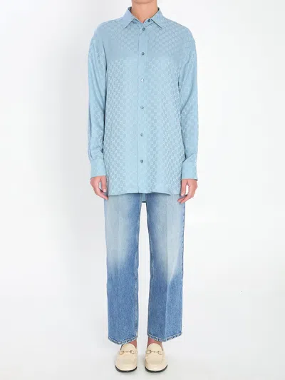 Gucci 5-pocket Straight-leg Jeans In Blue