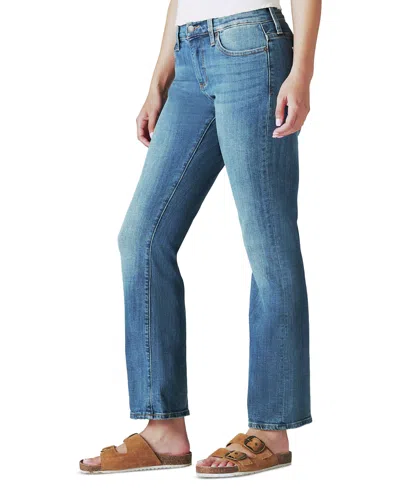 Lucky Brand Women's Knd Easy Rider Boot Denim Pants In Blue