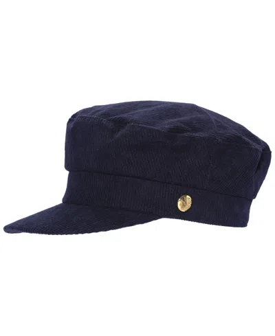Ralph Lauren Women's Corduroy Brim Cap In Blue