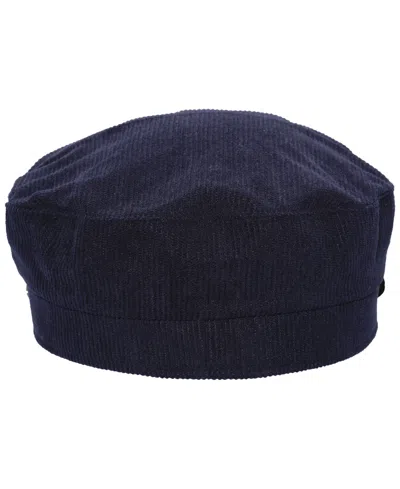Ralph Lauren Women's Corduroy Brim Cap In Blue