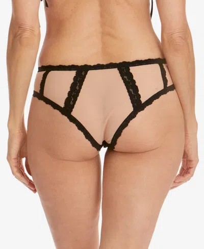 Hanky Panky After Midnight Crotchless Bikini Lingerie 252112 In Black