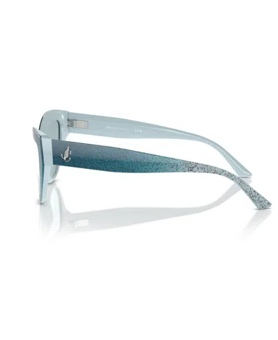 Jimmy Choo Woman Sunglasses Jc5004 In Blue
