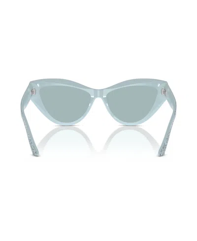 Jimmy Choo Woman Sunglasses Jc5004 In Blue