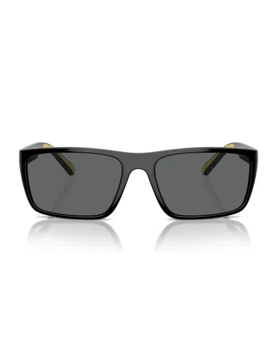 Scuderia Ferrari Men's Sunglasses, Fz6003u In Black
