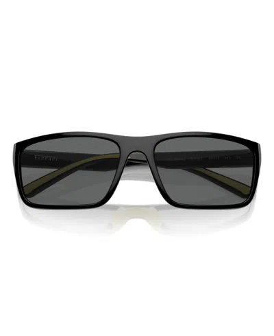 Scuderia Ferrari Men's Sunglasses, Fz6003u In Black