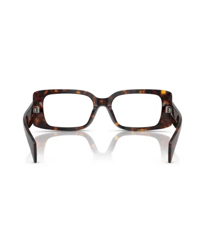 Versace Women's Eyeglasses, Ve3362u In Brown