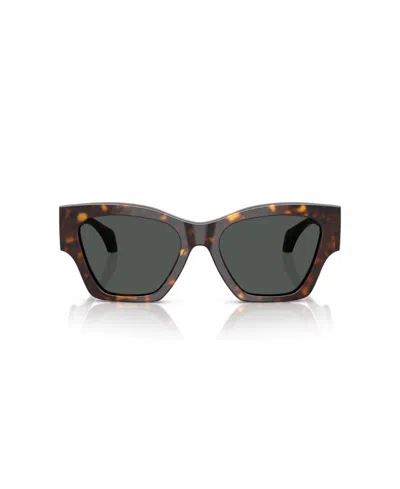 Versace Women's Large Sunglasses, Ve4492u In Brown