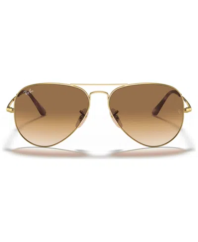 Ray Ban Aviator Metal Ii Sunglasses, Rb3689 Gradient