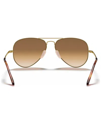 Ray Ban Aviator Metal Ii Sunglasses, Rb3689 Gradient
