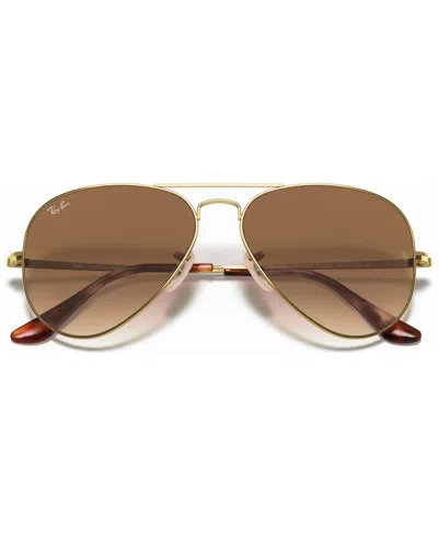 Ray Ban Aviator Metal Ii Sunglasses, Rb3689 Gradient