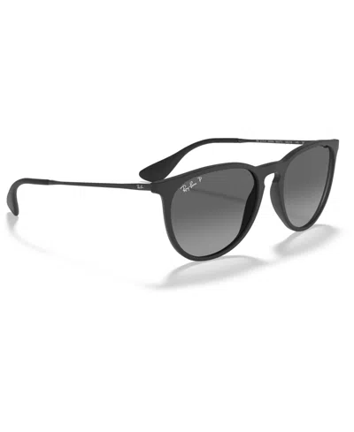 Ray Ban Unisex Polarized Erika Sunglasses, Rb4171f Low Bridge Fit