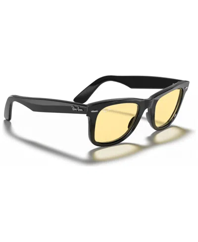 Ray Ban Unisex Low Bridge Fit Sunglasses, Rb2140f 52 In Black