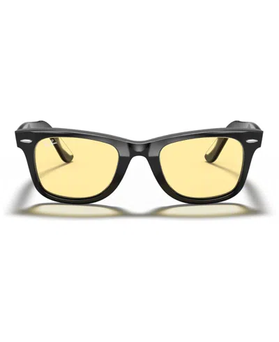 Ray Ban Unisex Low Bridge Fit Sunglasses, Rb2140f 52 In Black