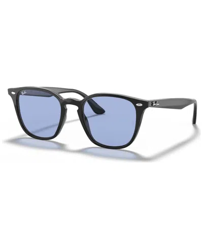 Ray Ban Low Bridge Fit Sunglasses, Rb4258 In Black