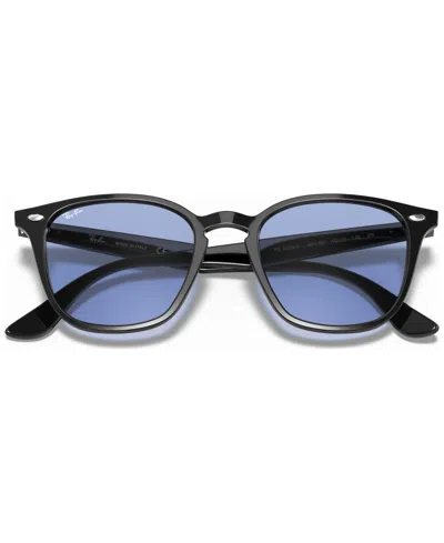 Ray Ban Low Bridge Fit Sunglasses, Rb4258 In Black